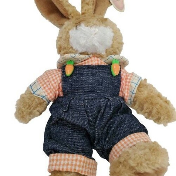 Paws Baby Easter Bunny Rabbit March Of Dimes Plush Toy 8" 2003 Retired - Picture 4 of 6